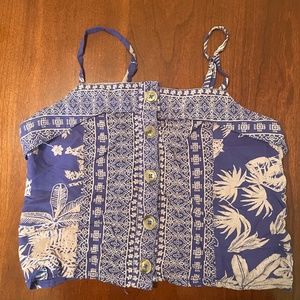 Boho crop top